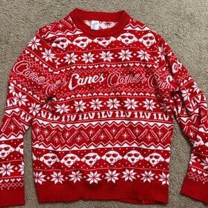 Raising Cane's Christmas Sweater - Mens 2XL